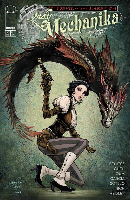 LADY MECHANIKA THE DEVIL IN THE LAKE #4 (OF 4) CVR B SIYA OUM VAR Image Comics Joe Benitez, M.M. Chen Siya Oum Siya Oum PREORDER