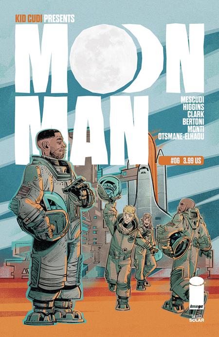 MOON MAN #6 CVR A FEDERICO BERTONI Image Comics Scott Kid Cudi Mescudi, Kyle Higgins, Joe Clark Federico Bertoni Federico Bertoni PREORDER