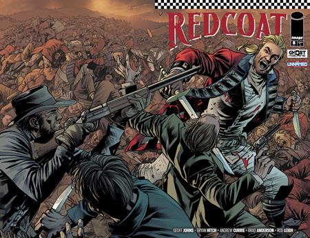 REDCOAT #8 CVR A BRYAN HITCH & BRAD ANDERSON WRPAROUND Image Comics Geoff Johns Bryan Hitch, Andrew Currie, Brad Anderson Bryan Hitch, Brad Anderson PREORDER