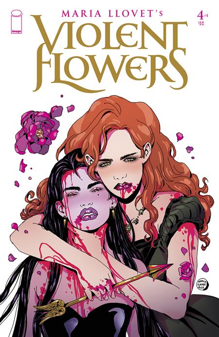 VIOLENT FLOWERS #4 (OF 4) CVR A MARIA LLOVET (MR) Image Comics Maria Llovet Maria Llovet Maria Llovet PREORDER