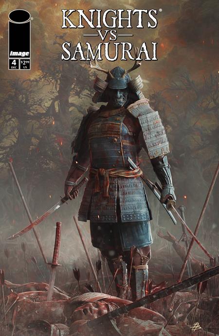 KNIGHTS VS SAMURAI #4 CVR B BJORN BARENDS VAR Image Comics David Dastmalchian Fede Mele Bjorn Barends PREORDER