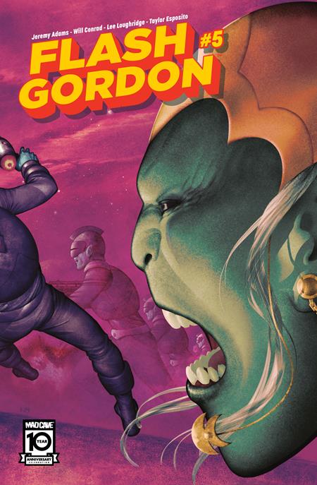 FLASH GORDON #5 CVR B FRAZER IRVING CONNECTING VAR Mad Cave Studios Jeremy Adams Will Conrad Frazer Irving PREORDER