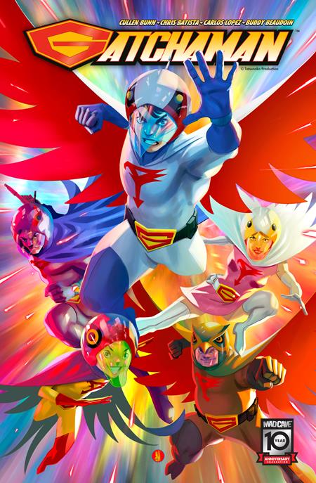 GATCHAMAN TP VOL 01 Mad Cave Studios Cullen Bunn Chris Batista Inaki Miranda PREORDER