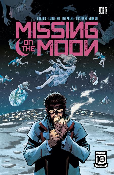 MISSING ON THE MOON #1 (OF 4) CVR A DAMIAN COUCEIRO Mad Cave Studios Cory Crater Damian Couceiro Damian Couceiro PREORDER