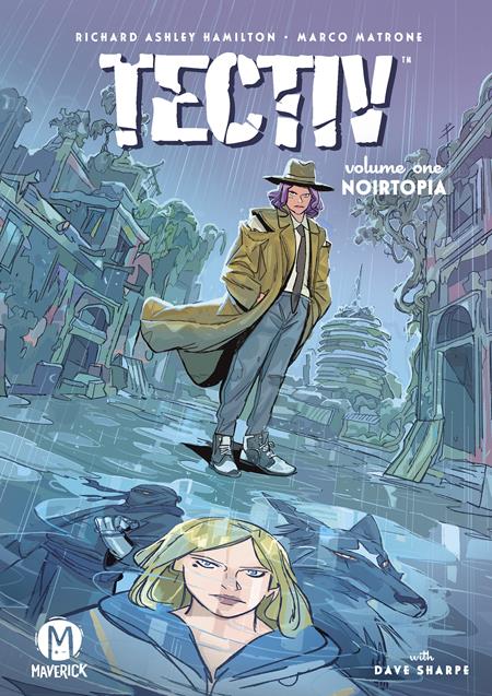 TECTIV NOIRTOPIA TP VOL 01 Mad Cave Studios Richard Ashley Hamilton Marco Matrone Marco Matrone PREORDER