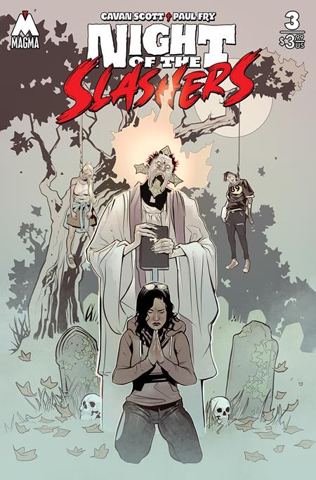 NIGHT OF THE SLASHERS #3 CVR A PAUL FRY (MR) Magma Comix Cavan Scott Paul Fry Paul Fry PREORDER