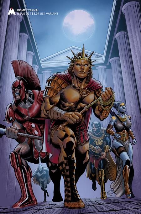 ROME ETERNAL #2 CVR B MARIA LAURA SANAPO VAR (MR) Magma Comix Homero Rios Diego Yapur Maria Laura Sanapo PREORDER