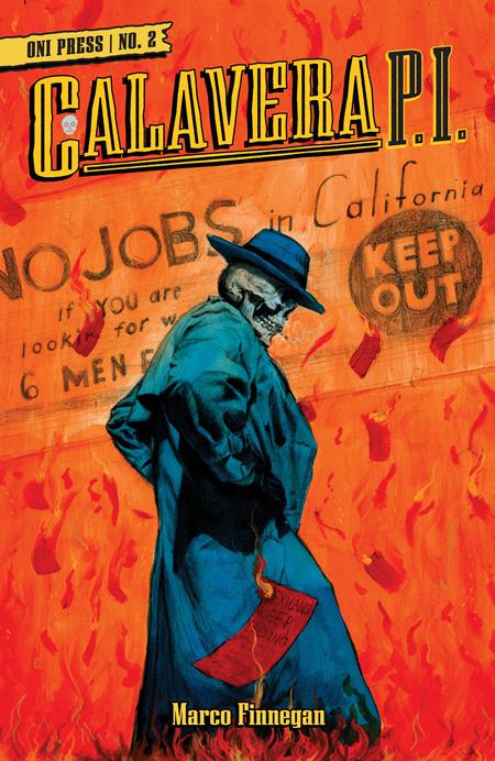 CALAVERA PI #2 (OF 4) CVR B INC 1:20 ESTEBAN SANCHEZ VAR (MR) Oni Press Marco Finnegan Marco Finnegan Esteban Sanchez PREORDER