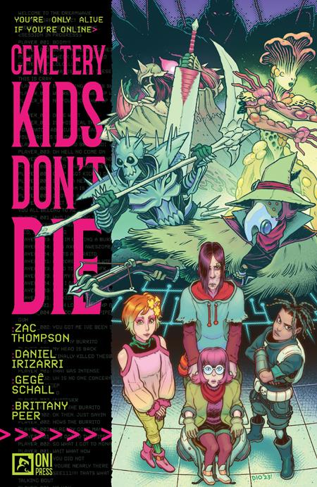 CEMETERY KIDS DONT DIE TP VOL 01 Oni Press Zac Thompson Daniel Irizarri, Gege Schall Daniel Irizarri PREORDER