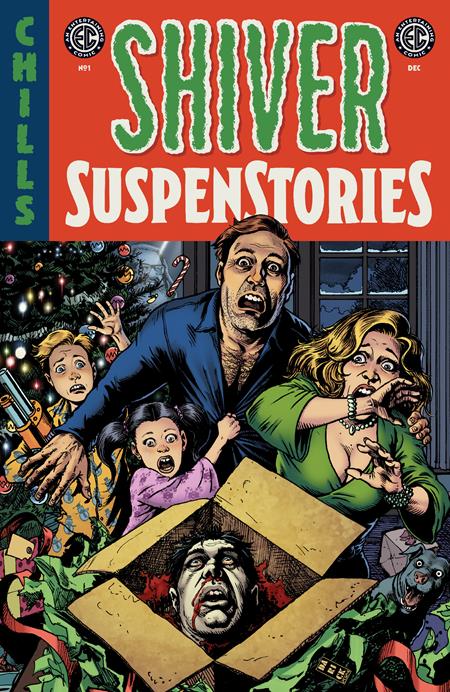 EC SHIVER SUSPENSTORIES #1 (ONE SHOT) CVR A DARICK ROBERTSON (MR) Oni Press Jason Aaron, Bill Elder, Ben H Winters Kano, Bill Elder, Peter Krause Darick Robertson PREORDER