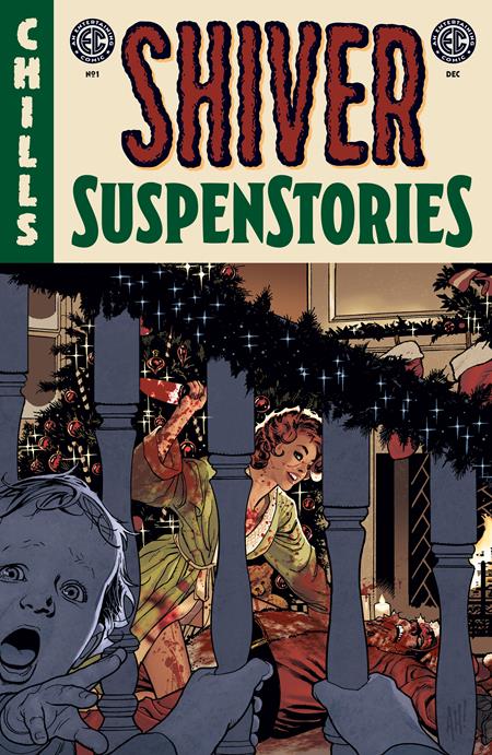 EC SHIVER SUSPENSTORIES #1 (ONE SHOT) CVR B ADAM HUGHES VAR Oni Press Jason Aaron, Bill Elder, Ben H Winters Kano, Bill Elder, Peter Krause Adam Hughes PREORDER