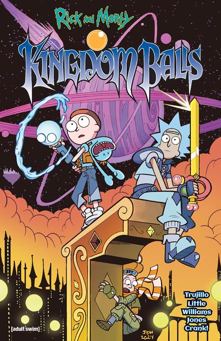 RICK AND MORTY KINGDOM BALLS TP (MR) Oni Press Josh Trujillo, Ryan Little Jarrett Williams Jarrett Williams PREORDER