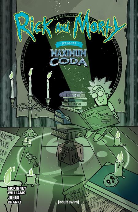 RICK AND MORTY PRESENTS MAXIMUM CODA #1 (ONE SHOT) CVR B GINA ALLNATT VAR (MR) Oni Press David Brockton McKinney Jarrett Williams Gina Allnatt PREORDER