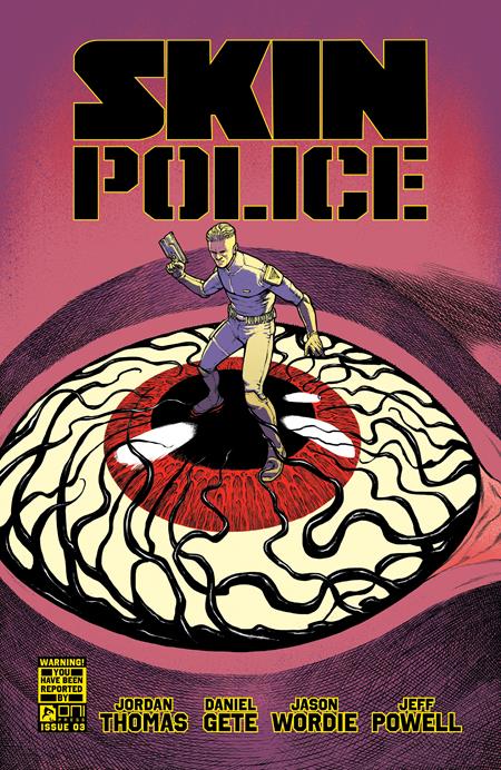 SKIN POLICE #3 CVR A DANIEL GETE & JASON WORDE (MR) Oni Press Jordan Thomas Daniel Gete Daniel Gete & Jason Worde PREORDER