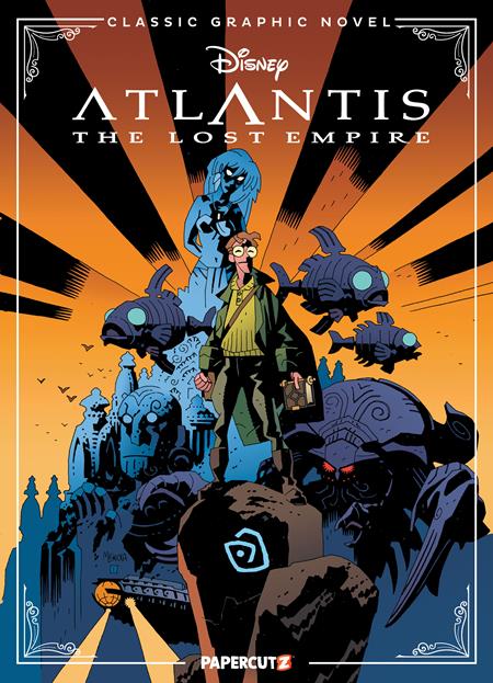 DISNEY CLASSIC GRAPHIC NOVEL ATLANTIS HC Papercutz Greg Ehrbar Claudio Sciarrone Mike Mignola PREORDER