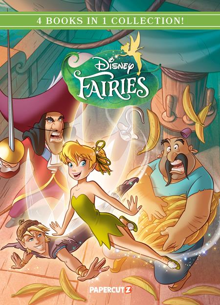 DISNEY FAIRIES 4 IN 1 HC VOL 02 Papercutz Various Various The Disney Comics Group PREORDER