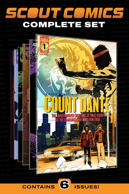 COUNT DANTE COMPLETE SET COLLECTORS PACK (MR) Scout Comics JC Barbour  Wes Watson Wes Watson PREORDER