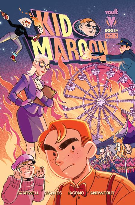 KID MAROON #2 (OF 4) CVR C INC 1:10 NICOLE GOUX VAR Vault Comics Christopher Cantwell Victor Santos Nicole Goux PREORDER