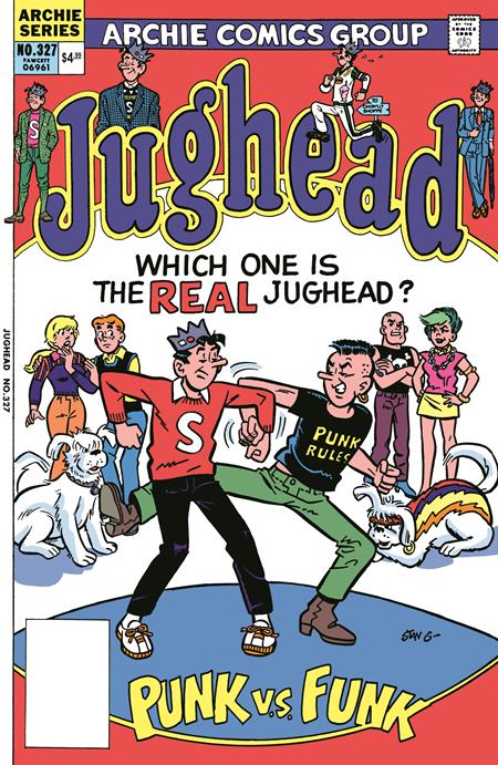 ARCHIE FACSIMILE #10 JUGHEAD (#327) CVR A STAN GOLDBERG Archie Comics Publications George Gladir Stan Goldberg, Rudy Lapick, Barry Grossman, Bill Yoshida Stan Goldberg PREORDER