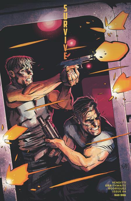 Survive 4 Comic Adam Gorham Variant Bad Idea Comics 2025