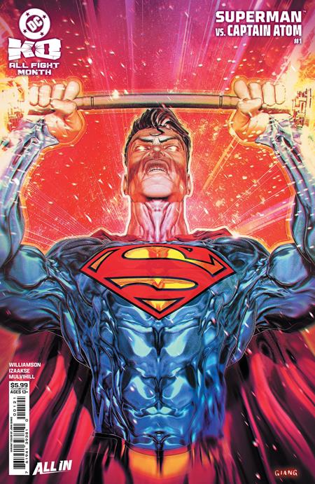 DC K.O. Superman Vs [Redacted] 1 Comic John Giang Variant DC Comics 2025