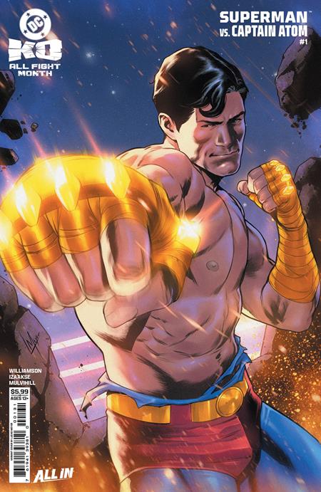DC K.O. Superman Vs [Redacted] 1 Comic Lucas Meyer Variant DC Comics 2025