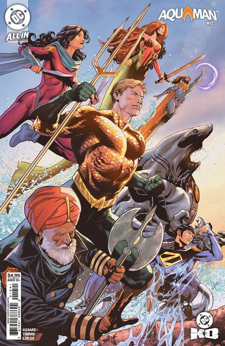 Aquaman, Vol. 9 12 Comic Lucas Meyer Variant DC Comics 2025