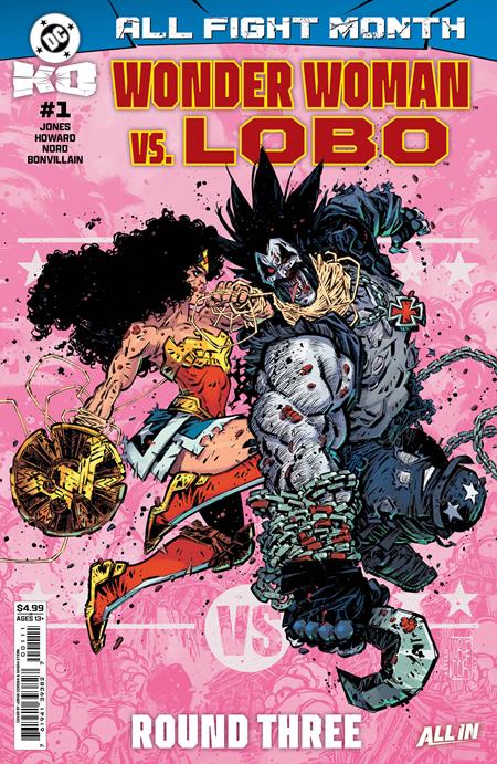 DC K.O.: Wonder Woman vs. Lobo 1 Comic Jorge Corona DC Comics 2025