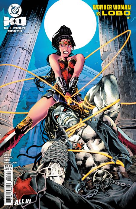 DC K.O.: Wonder Woman vs. Lobo 1 Comic Eddy Barrows Variant DC Comics 2025