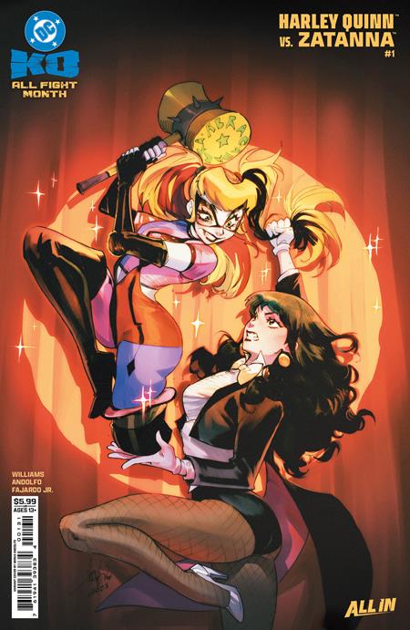 DC K.O. HARLEY QUINN VS ZATANNA #1 (ONE SHOT) CVR D MIRKA ANDOLFO CARD STOCK VAR DC Comics Leah Williams Stephen Byrne Mirka Andolfo PREORDER