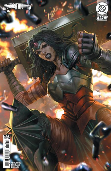Absolute Wonder Woman 15 Comic Derrick Chew Variant DC Comics 2025