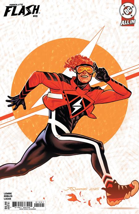 Absolute Flash 10 Comic Joe Quinones Variant DC Comics 2025