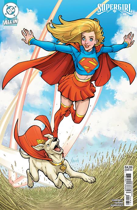 Supergirl, Vol. 8 8 Comic Todd Nauck Variant DC Comics 2025