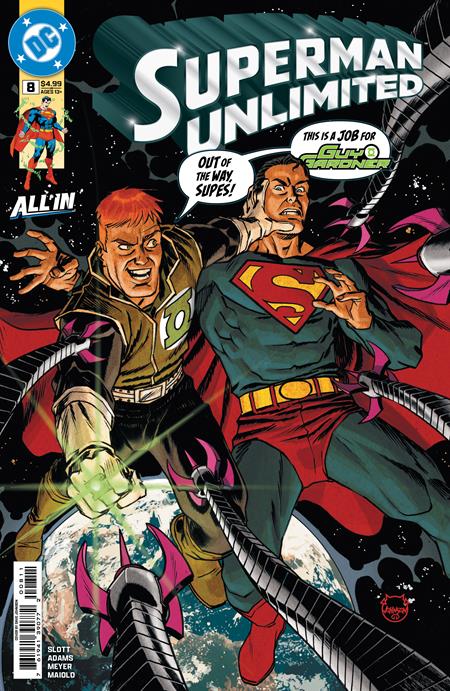 Superman Unlimited 8 Comic Dave Johnson DC Comics 2025
