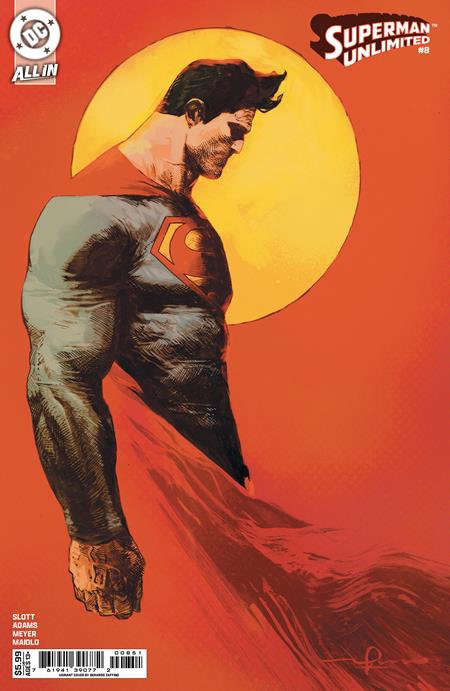 Superman Unlimited 8 Comic Gerardo Zaffino Variant DC Comics 2025