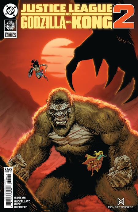Justice League vs. Godzilla vs. Kong 2 6 Comic Christian Duce DC Comics 2025