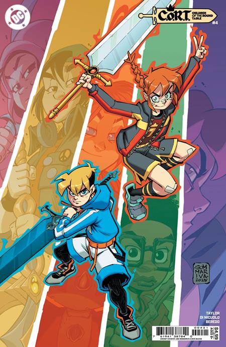 C.O.R.T.: Children of the Round Table 4 Comic Jon Sommariva Variant DC Comics 2025