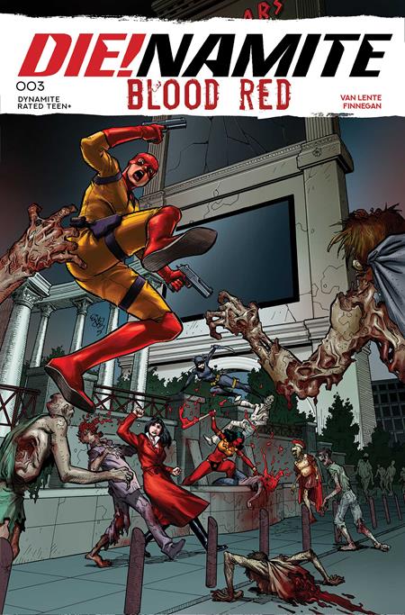 Die!Namite: Blood Red 3 Comic E.J. Su Dynamite Entertainment 2025