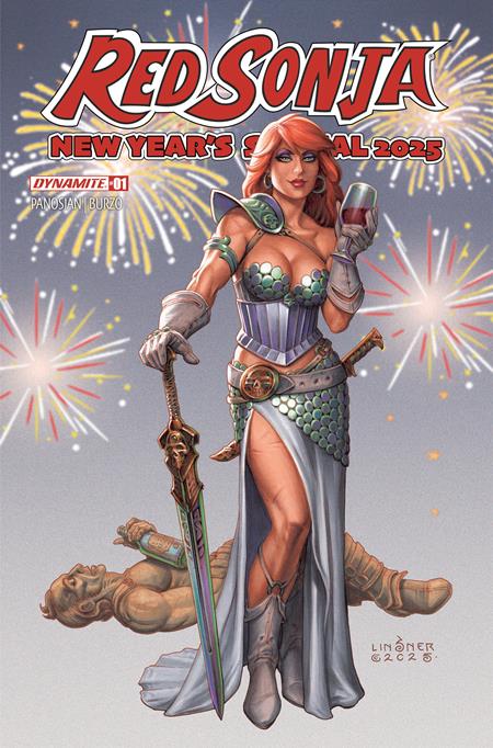 Red Sonja New Years Special 2025 1 Comic Joseph Michael Linsner Dynamite Entertainment 2025