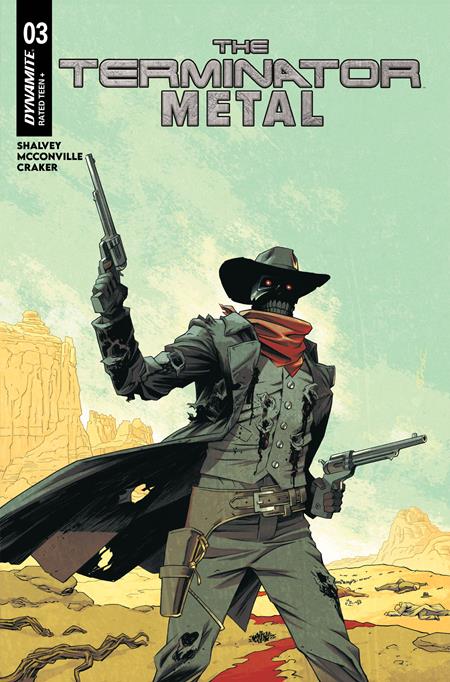 The Terminator: Metal 3 Comic Declan Shalvey Dynamite Entertainment 2025