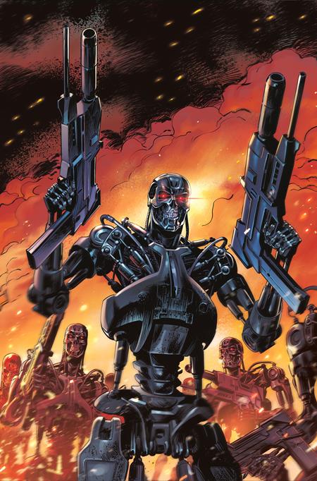 The Terminator: Metal 3 Comic 1:10 Paolo Antiga Incentive Virgin Dynamite Entertainment 2025