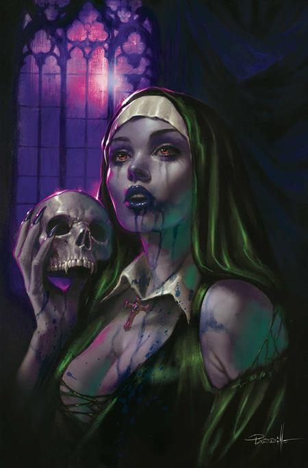 Vampirella, Vol. 8 8 Comic Lucio Parrillo Incentive Ultraviolet Virgin Variant (1:10) Dynamite Entertainment 2025
