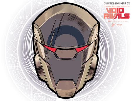 Void Rivals 25 Comic Andrea Milana & Andres Juarez Die Cut Foil Darak Mask Variant Image Comics 2025