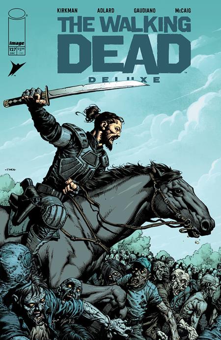 The Walking Dead Deluxe 127 Comic David Finch & Dave Mccaig Image Comics 2025