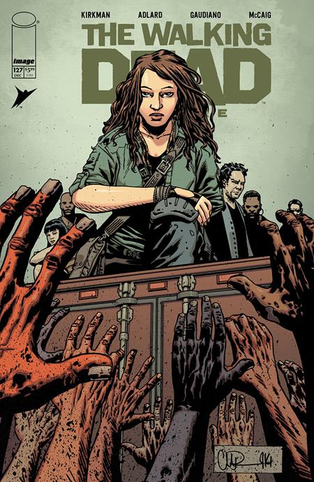 The Walking Dead Deluxe 127 Comic Charlie Adlard & Dave Mccaig Variant Image Comics 2025