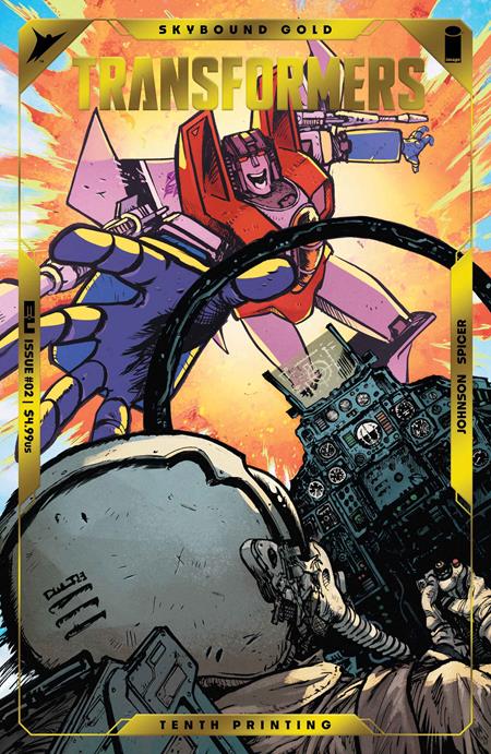 Transformers (Image) 2 Comic 10th Printing Daniel Warren Johnson Image Comics 2026