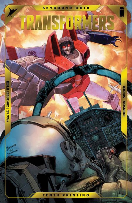 Transformers (Image) 2 Comic 10th Printing Jay Anacelto Variant Image Comics 2026