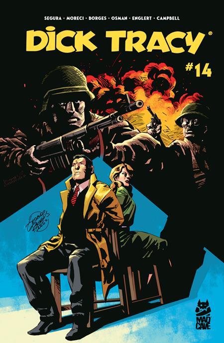 Dick Tracy (Mad Cave) 14 Comic Geraldo Borges Mad Cave 2025