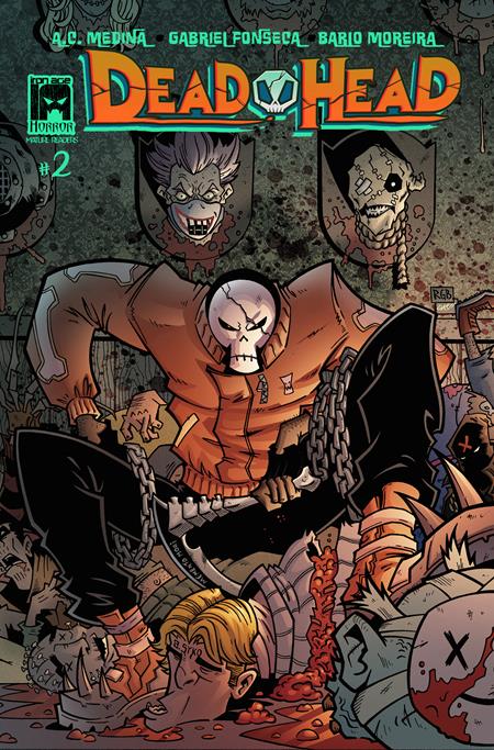 Dead Head 2 Comic Ryan G Browne Variant Massive 2025