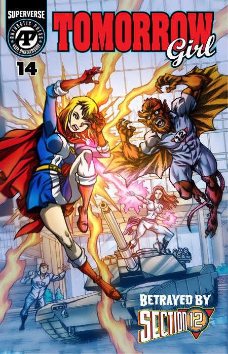 Tomorrow Girl 14 Comic  Antarctic Press 2025